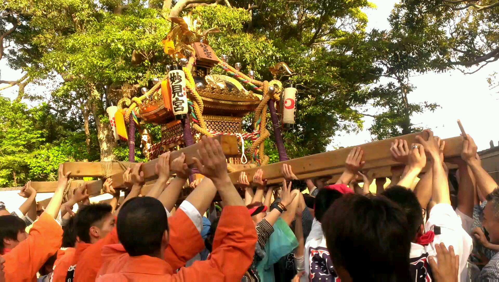 銚子妙見さま神輿